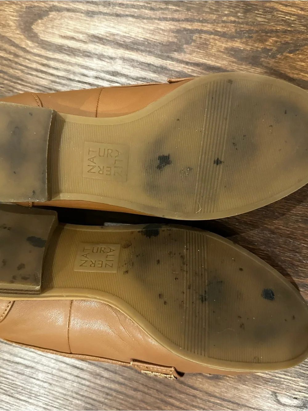 Naturalizer Brown Leather Penny Loafers